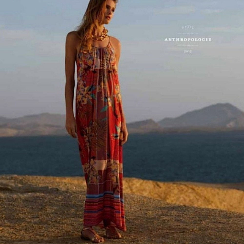 Anthropologie dream Daily maxi dress size XS